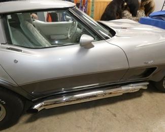 PASSENGER SIDE CHROME SIDE PIPES