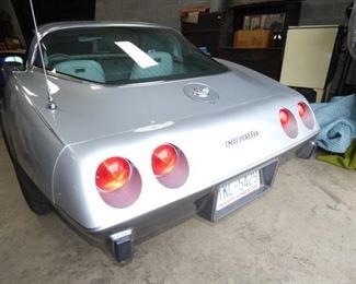REAR VIEW 1978 CORVETTE