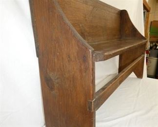 VIEW 5 LEFTSIDE EARLY BENCH