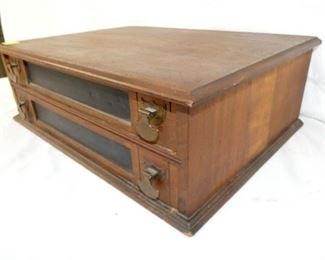 VIEW 3 WALNUT SPOOL CABINET