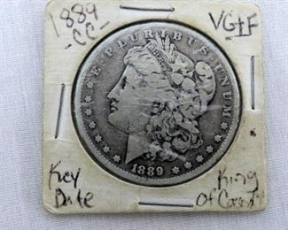 1889 CARSON CITY SILVER DOLLAR