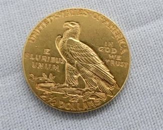 VIEW 3 OTHERSIDE GOLD $2 1/2 INDIAN