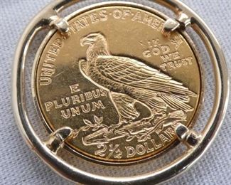 VIEW 4 1915 GOLD $2 1/2 INDIAN