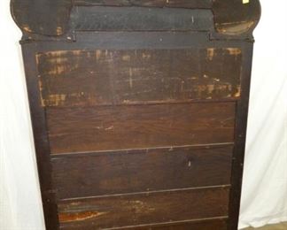 VIEW 11 ORIG. BACK OAK CHINA CLOSET