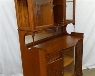 VIEW 5 LEFTSIDE ORNATE CHINA/BUFFET