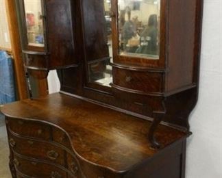 VIEW 6 BEV. MIRRORS,CARVINGS,LOG ROLL