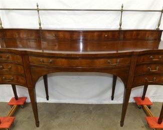 SIGNED BAKER HEPPLE WHITE SIDEBOARD