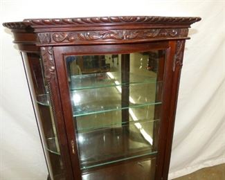 VIEW 2 CLOSEUP CARVING AND MIRROR BACK