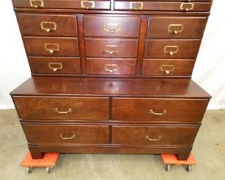 VIEW 4 5PC. MAH. FILE CABINET