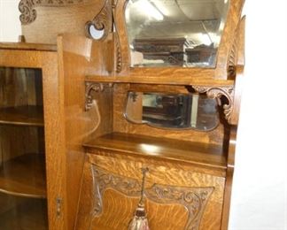 VIEW 5 BEV. MIRROR AND CARVINGS