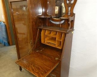 VIEW 5 OAK SIDE BY SIDE NO SHELVES