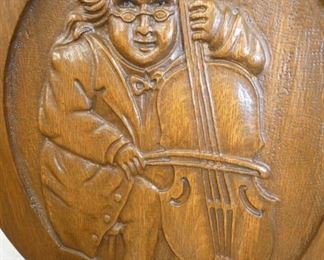 VIEW 3 CLOSEUP DETAILED CARVINGS