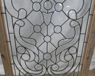 VIEW 4 LEADED/BEV. GLASS WINDOW