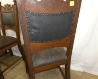 VIEW 9 SET 8 MATCHING HORNER CHAIRS