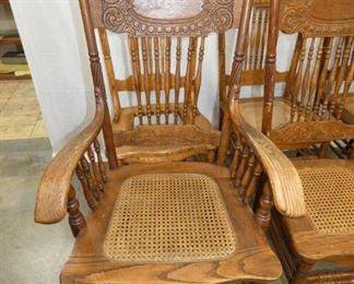 VIEW 4 RARE ARM LARKEN CHAIRS