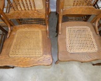 VIEW 7 NICE CONDITION LARKEN CHAIRS