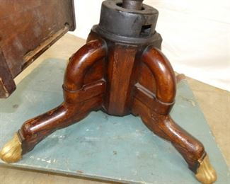 VIEW 6 W/ BRASS CLAW FEET