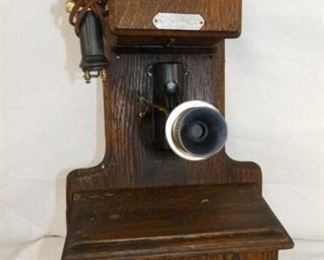 OAK WALL TELEPHONE