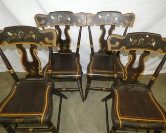 VIEW 2 CLOSEUP TOIL PAINTED SET 4