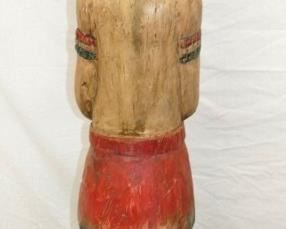 VIEW 4 OTHERSIDE WOODEN INDIAN