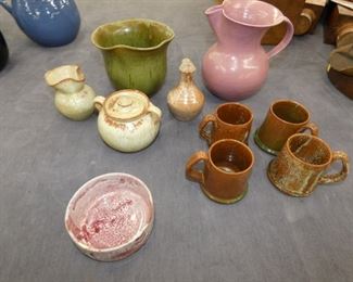 AR COLE POTTERY PIECES