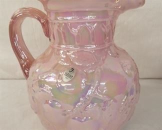 9IN FENTON IRIDESCENT PITCHER