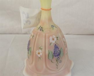 7IN HANDPAINTED FENTON BELL