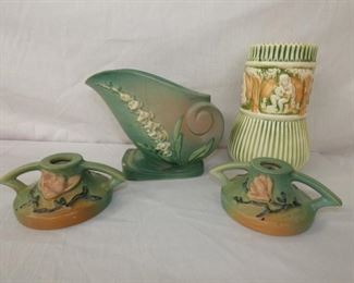 3-8IN. ROSEVILLE POTTERY