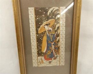 18TH CENTURY JAPANESE GIRL 3X6