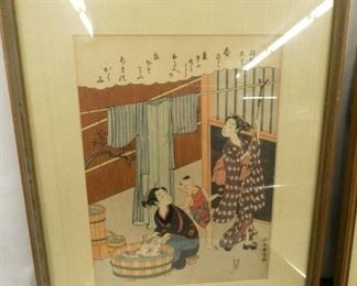 8X11 ORIENTAL WOODBLOCK