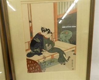 8X11 ORIENTAL WOODBLOCK