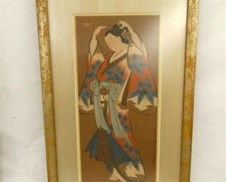 8X16 ORIENTAL FIGURE PICTURE