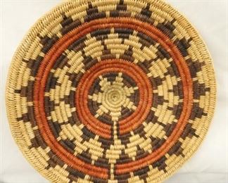 NATIVE AMERICAN BASKET 11IN
