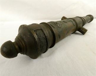 VIEW 5 16IN CARVED CANNON
