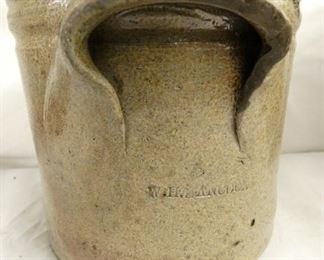 SIGNED WH HANCOCK JAR