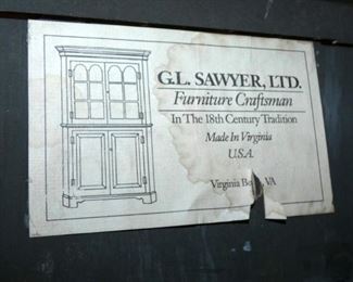 VIEW 5 W/ GL SAWYER VA TAG