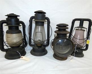 VARIOUS EARLY LANTERNS
