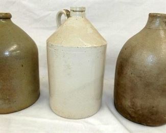VARIOUS STONEWARE JUGS
