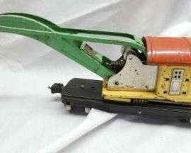 EARLY TIN LITHO RR CRANE
