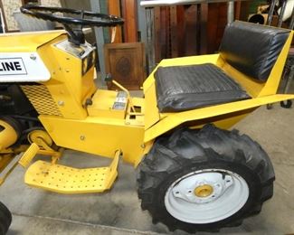 VIEW 3 RESTORED RUNNING TRACTOR