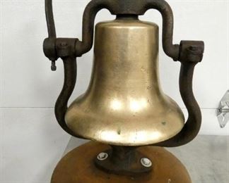 ALL ORIG. BRASS LOCOMOTIVE BELL