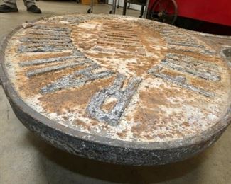 VIEW 7 2IN THICK CAST SIGN