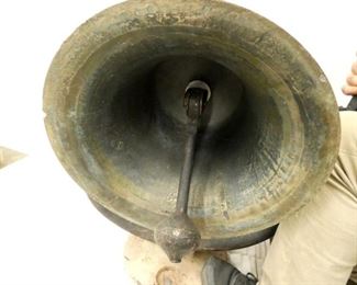 VIEW 10 BRASS LOCOMOTIVE BELL