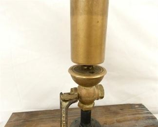 BRASS LOCOMOTIVE STEAM WHISTLE