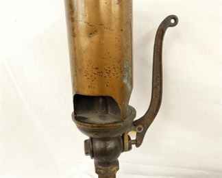 BRASS LOCOMOTIVE STEAM WHISTLE