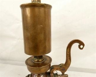 BRASS LOCOMOTIVE STEAM WHISTLE