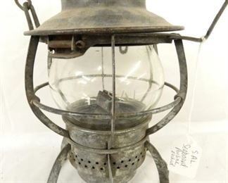 VIEW 2 CLOSEUP SEABOARD AIRLINE LANTERN