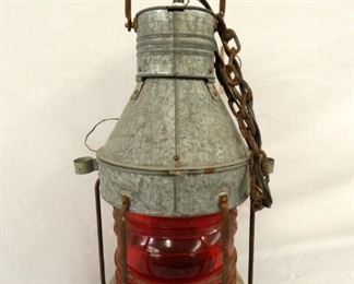 ANCHOR SHIP LANTERN