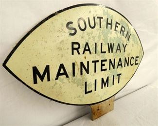 VIEW 3 25X17 ALUM. RR SIGN