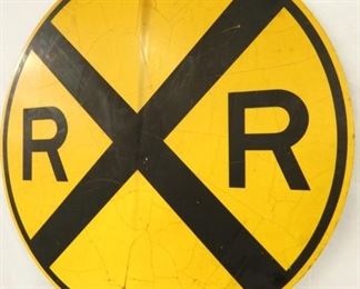 VIEW 3 36IN RR CROSSING SIGN